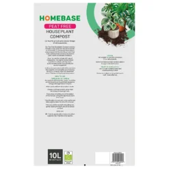 Homebase Peat Free Houseplant Compost -10L 5 Homebase Peat Free Houseplant Compost -10L -GreenScape Sales Store 13280777 3984935607569228