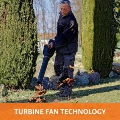Worx WG547E Turbine 20V 2.0Ah Cordless Garden Blower -GreenScape Sales Store 13326414 1104900642992684