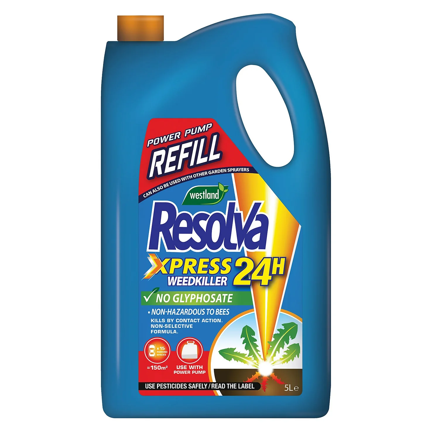 Resolva Xpress Weed Killer Power Pump Refill - 5L 3 Resolva Xpress Weed Killer Power Pump Refill - 5L
