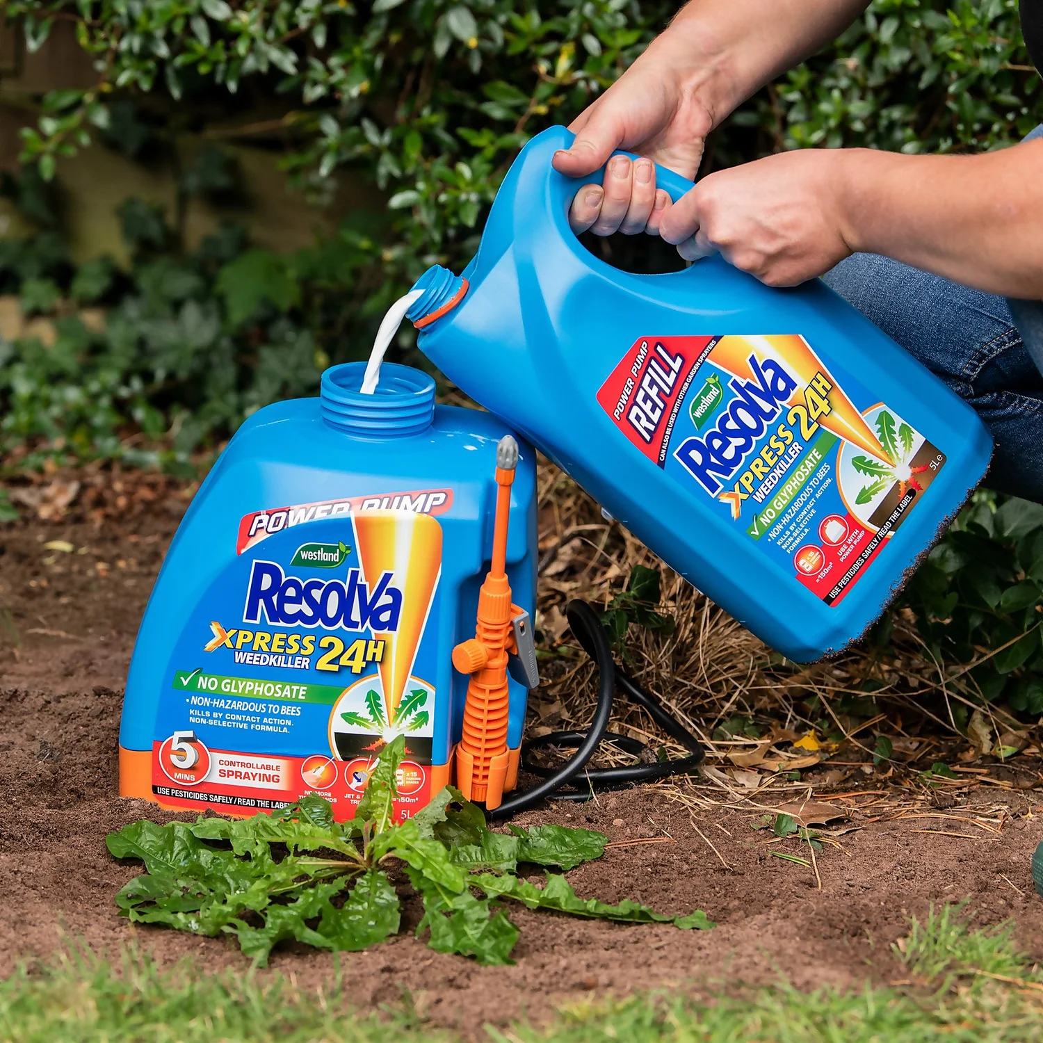 Resolva Xpress Weed Killer Power Pump Refill - 5L 4 Resolva Xpress Weed Killer Power Pump Refill - 5L - Image 2