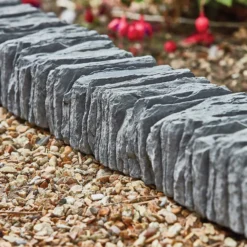 Stylish Stone Daleside Coping/Edging - Slate (Full Pack) -GreenScape Sales Store 13452074 4404930093311882
