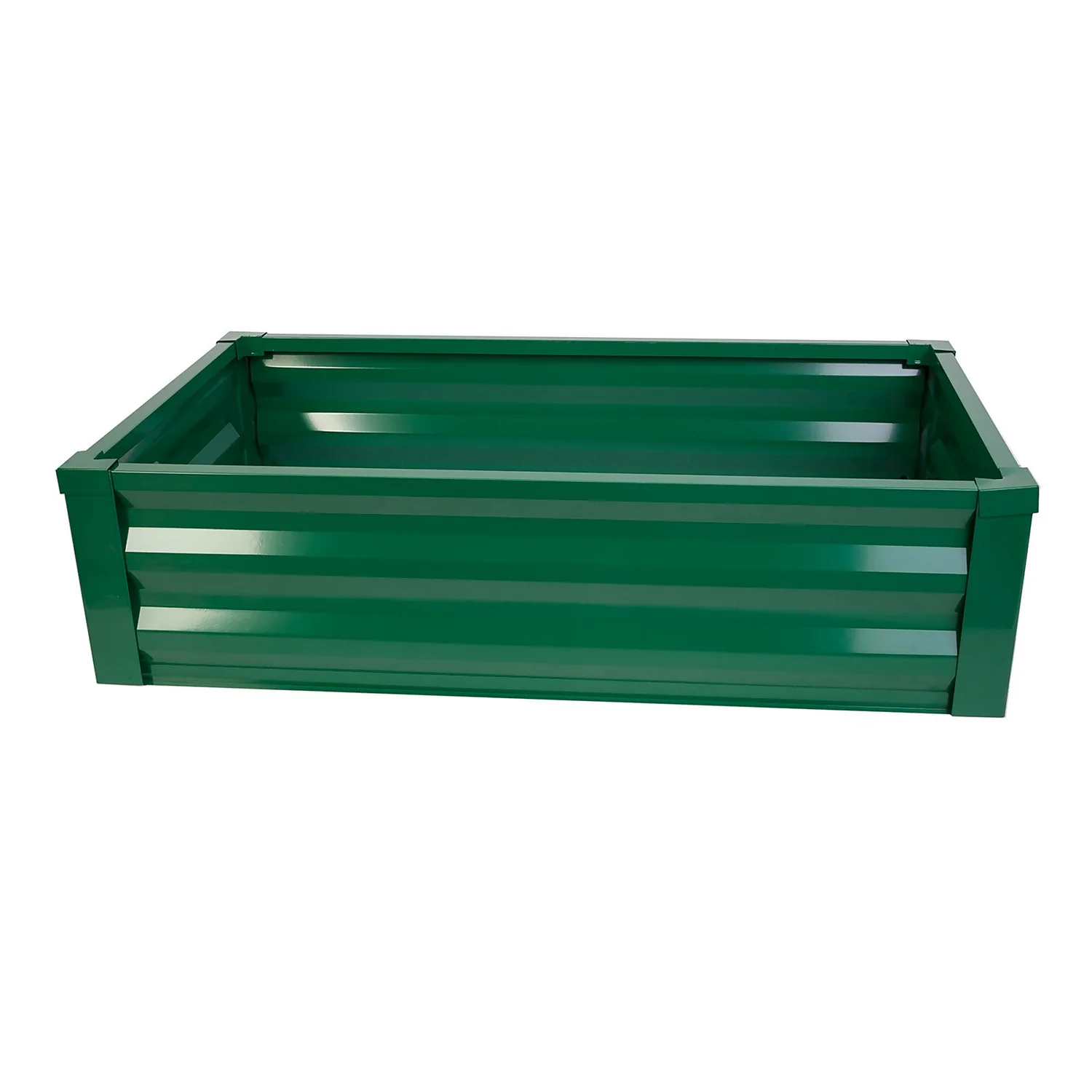 Panacea Steel Raised Garden Planter - Green 3 Panacea Steel Raised Garden Planter - Green