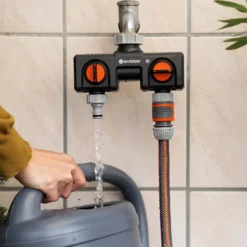 GARDENA Twin-Tap Hose Pipe Connector 9 GARDENA Twin-Tap Hose Pipe Connector -GreenScape Sales Store 13489627 8904920780813120