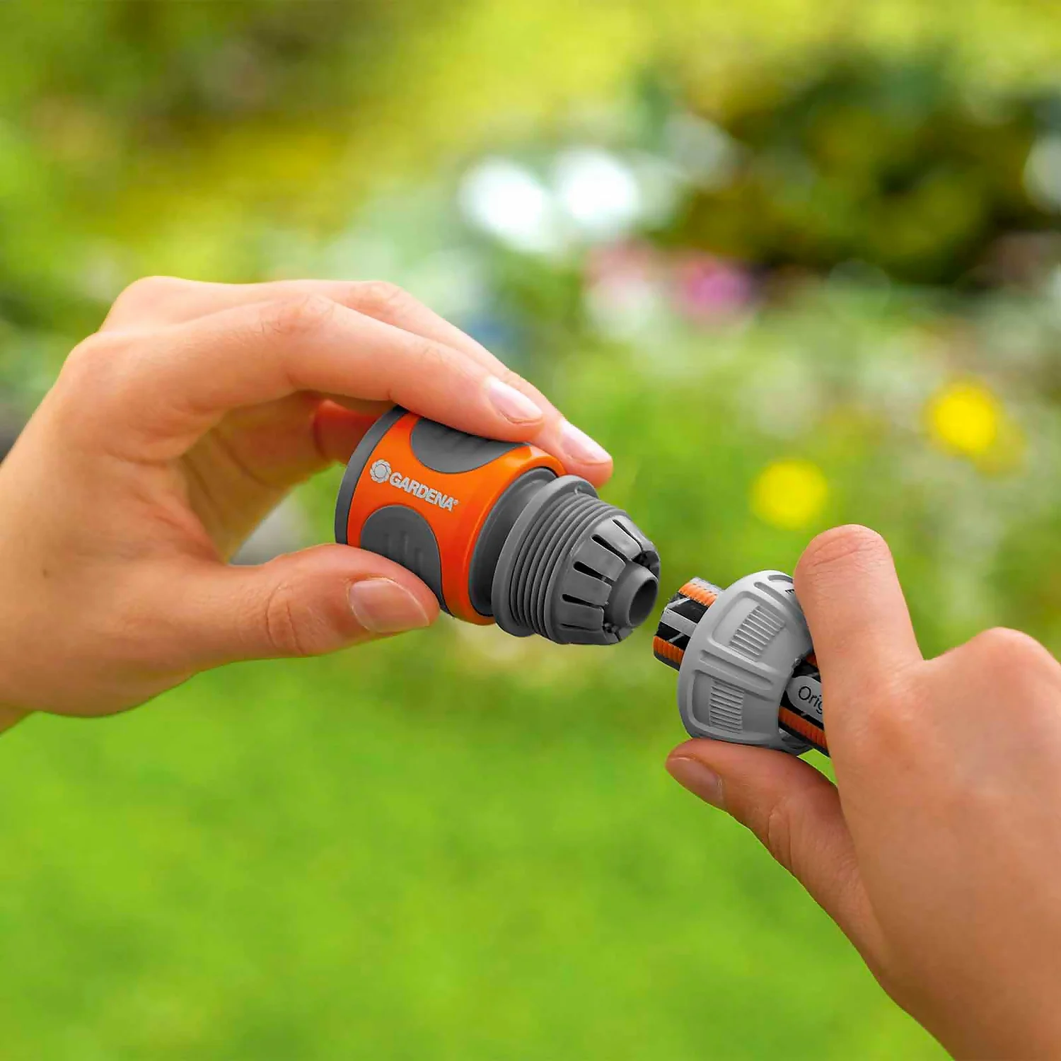 GARDENA Hose Connector And Water Stop Set 4 GARDENA Hose Connector And Water Stop Set - Image 2