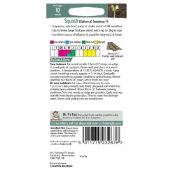 Mr. Fothergill's Squash Butternut Sweetmax F1 Seeds -GreenScape Sales Store 13890268 4194971031792995