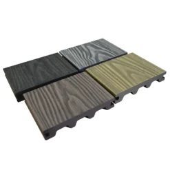 Victoria Composite Decking Sample Pack Woodgrain Grey / Ebony / Teak / Redwood