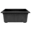 Black Trough Planter - 55cm 2 Black Trough Planter - 55cm -GreenScape Sales Store 13928425 5454981914649911