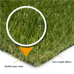 HB Deluxe Artificial Grass 1m X 4m -GreenScape Sales Store 13956533 9315013032694021
