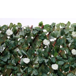 Faux Leaf Trellis 90x180cm - White Rose -GreenScape Sales Store 13971220 1875014602990897