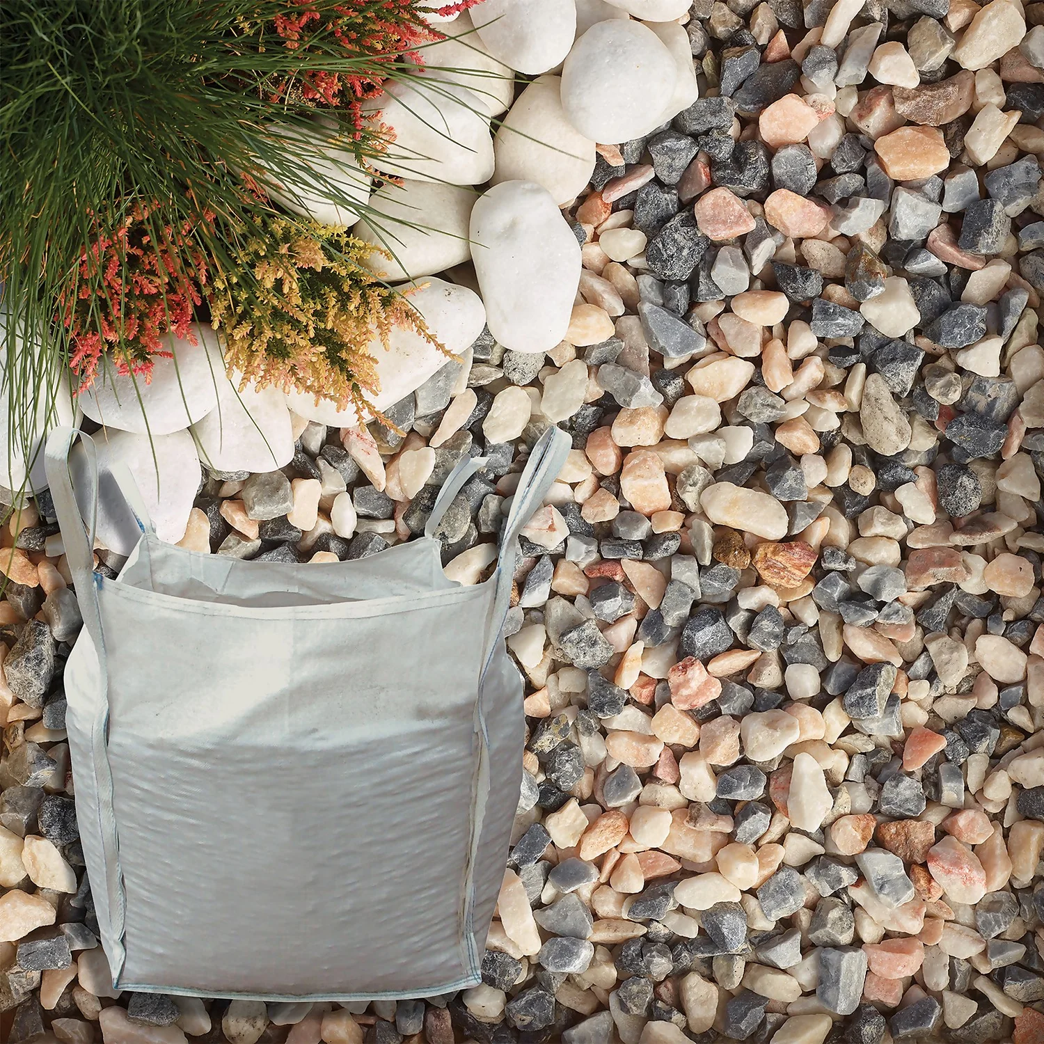 Stylish Stone Ashen Rose Chippings - Bulk Bag 750kg 3 Stylish Stone Ashen Rose Chippings - Bulk Bag 750kg