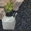 Stylish Stone Midnight Grey Stone Chippings Bulk Bag - 750kg -GreenScape Sales Store 13993463 3375009945052936