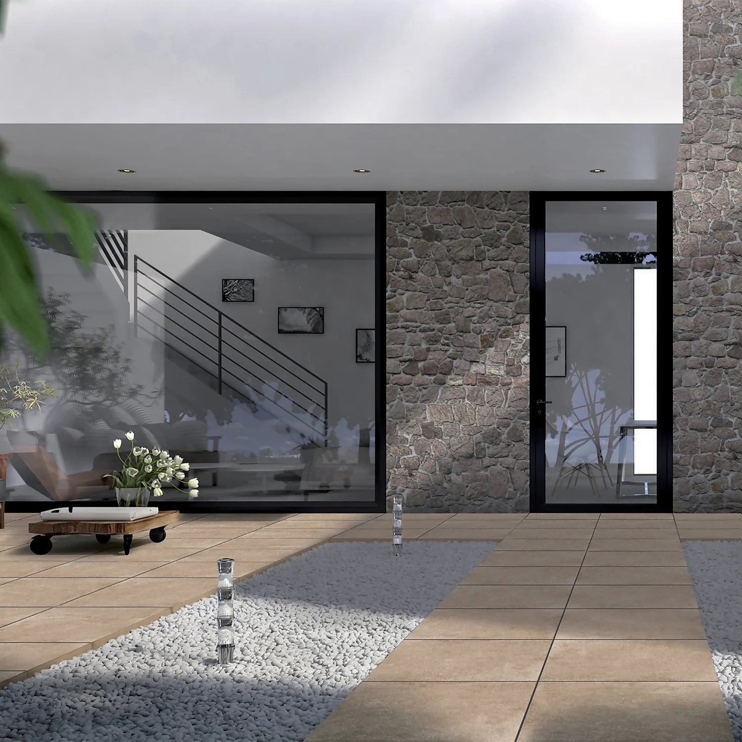 Porcelain Paving 600 X 600mm - Oyster (Full Pack) 3 Porcelain Paving 600 X 600mm - Oyster (Full Pack)