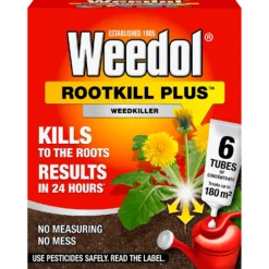 Weedol Rootkill Plus 6 Liquid Concentrate Tubes