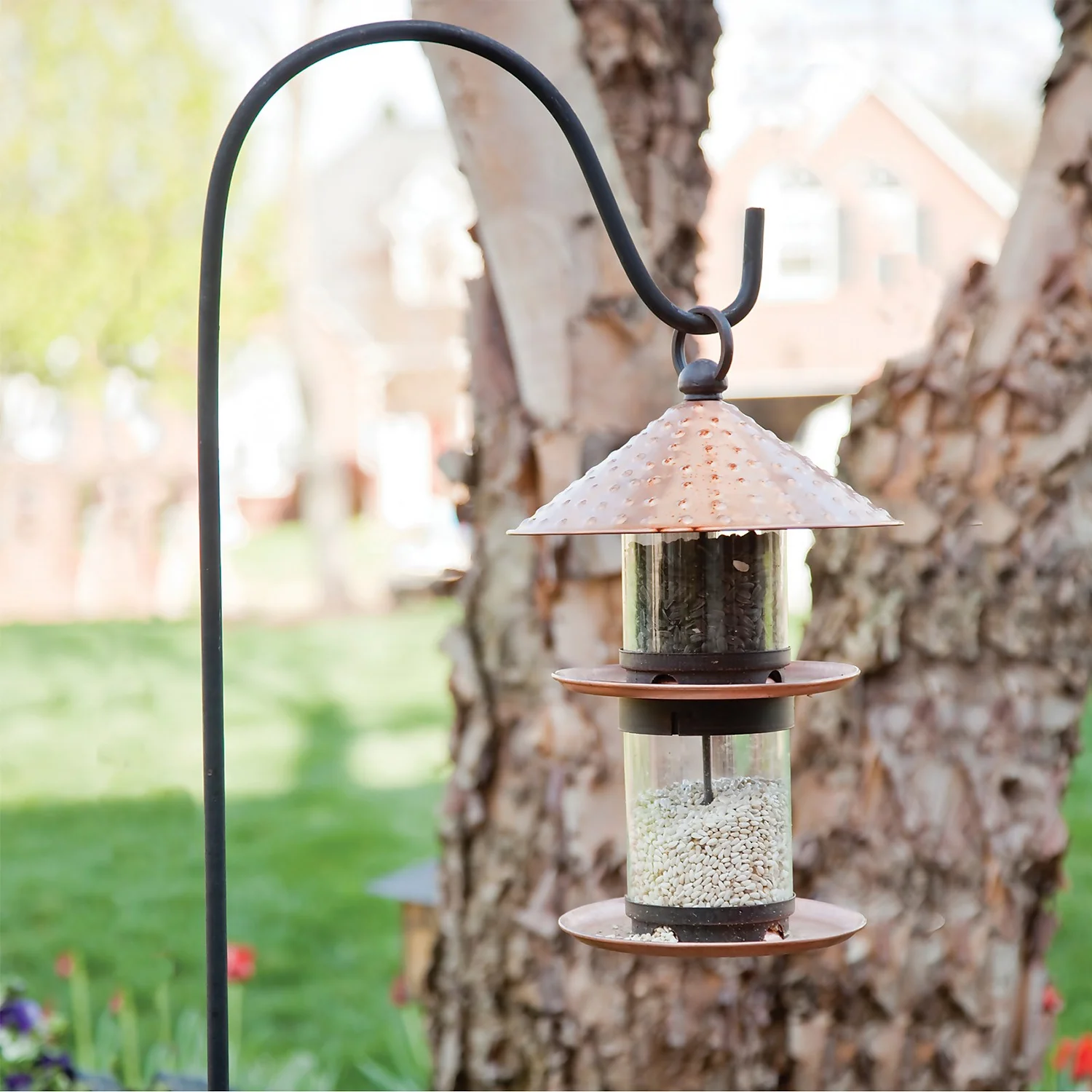 Single Shepherd Garden Hook 84 Inch - Black 4 Single Shepherd Garden Hook 84 Inch - Black - Image 2