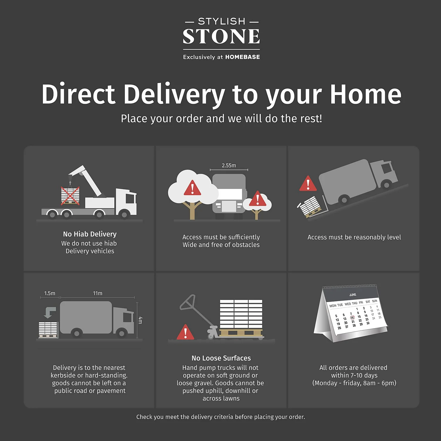 Stylish Stone Daleside Walling Half Block - Slate 5 Stylish Stone Daleside Walling Half Block - Slate - Image 3