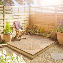 Stylish Stone Belfrey 1.8m Circle Kit - Autumn Brown -GreenScape Sales Store 14537695 1865047773972267