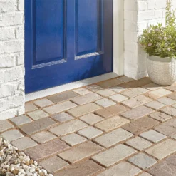 Stylish Stone Tumbled Cobble Set - 200 X 100mm Sycamore -GreenScape Sales Store 14537701 9075047617421053